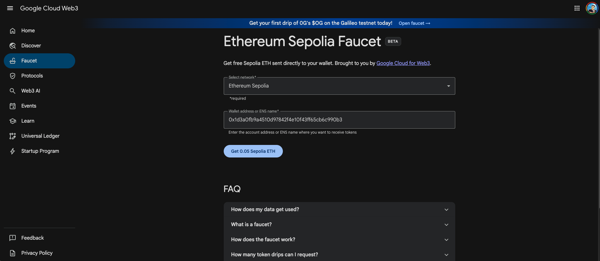 Cara Mendapatkan Faucet Sepolia ETH - HackQuest