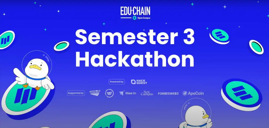 EDU Chain Hackathon Semester 3 Opening Ceremony