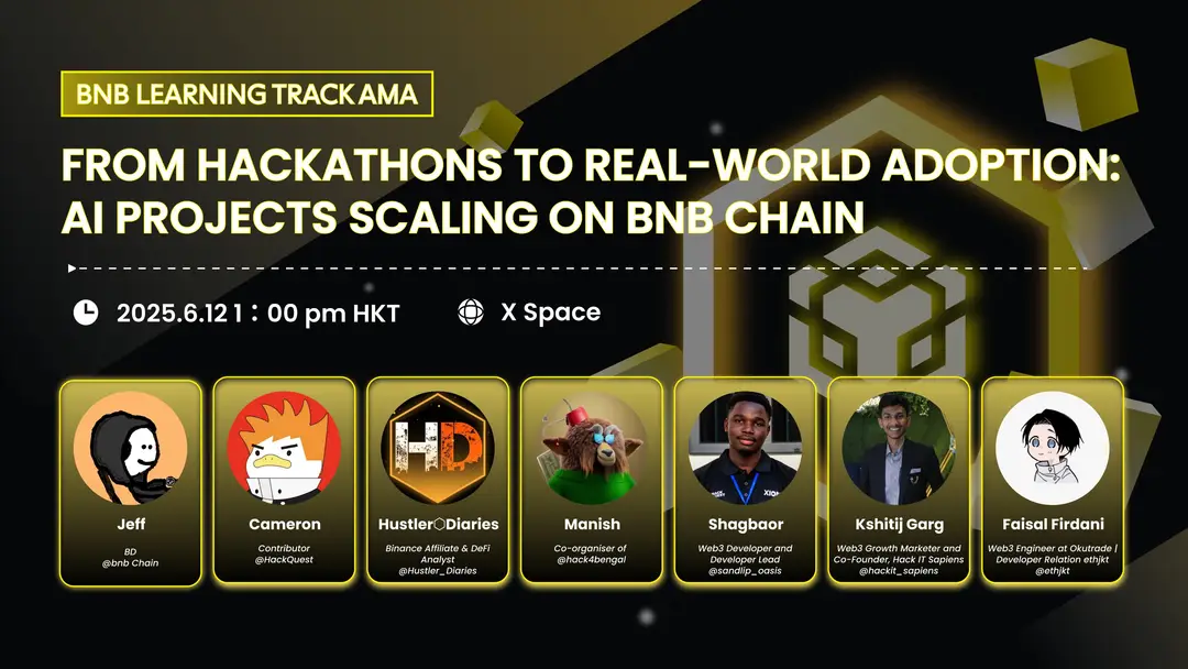 From Hackathon to Real-world Adoption: AI Projects Scaling on BNB Chain