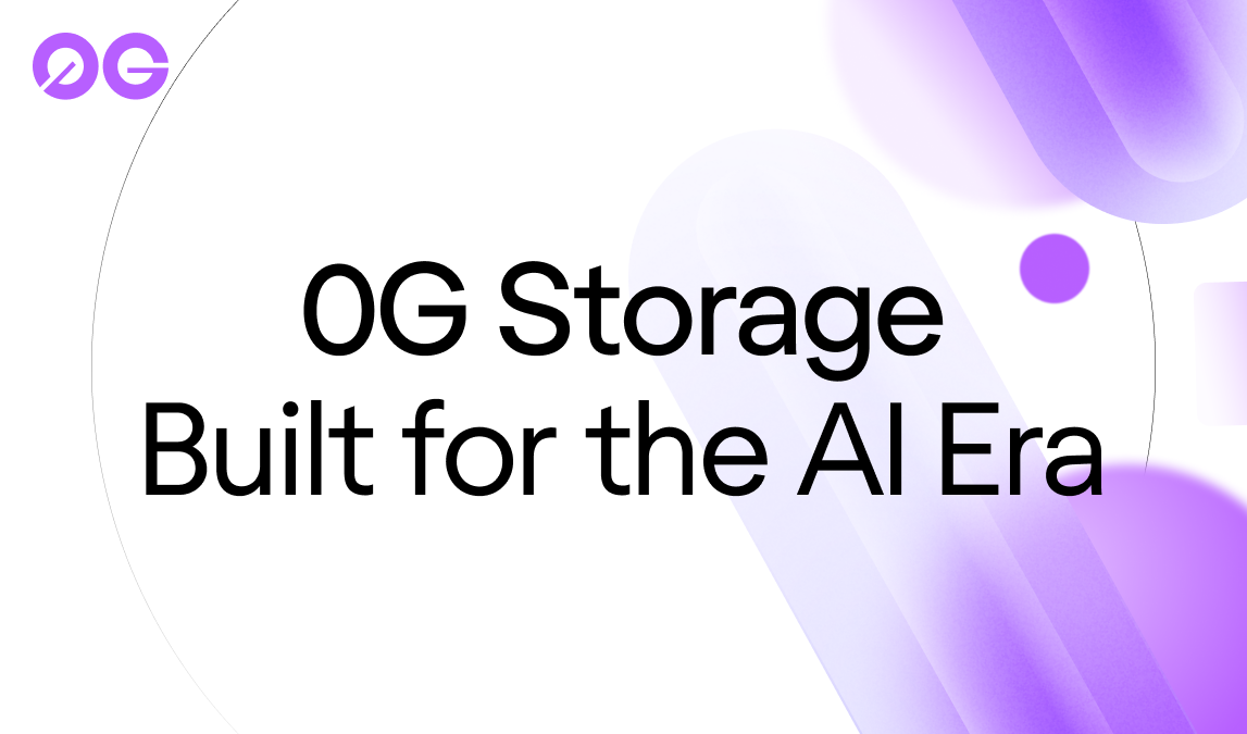 0G的AI优化存储:为PB级数据打造的去中心化基石