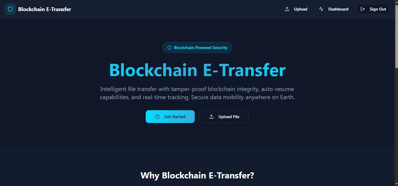 Blockchain-e-Transfer - HackQuest